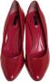 Bally Pre-owned Leather heels Red Dames - Thumbnail 2