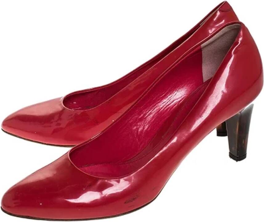 Bally Pre-owned Leather heels Red Dames