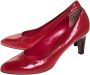 Bally Pre-owned Leather heels Red Dames - Thumbnail 3