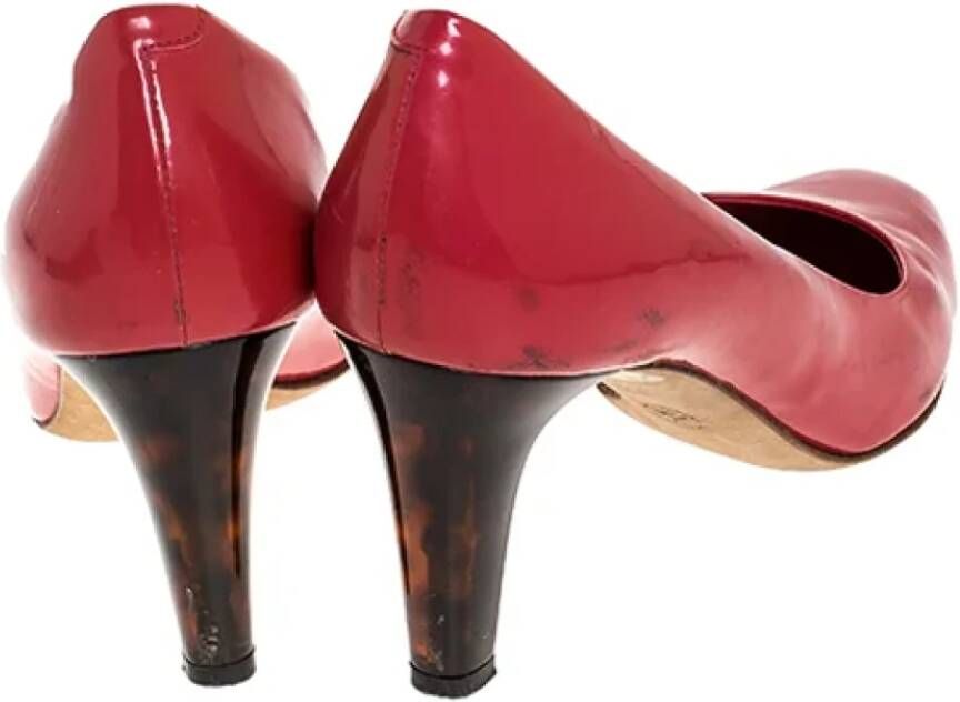 Bally Pre-owned Leather heels Red Dames