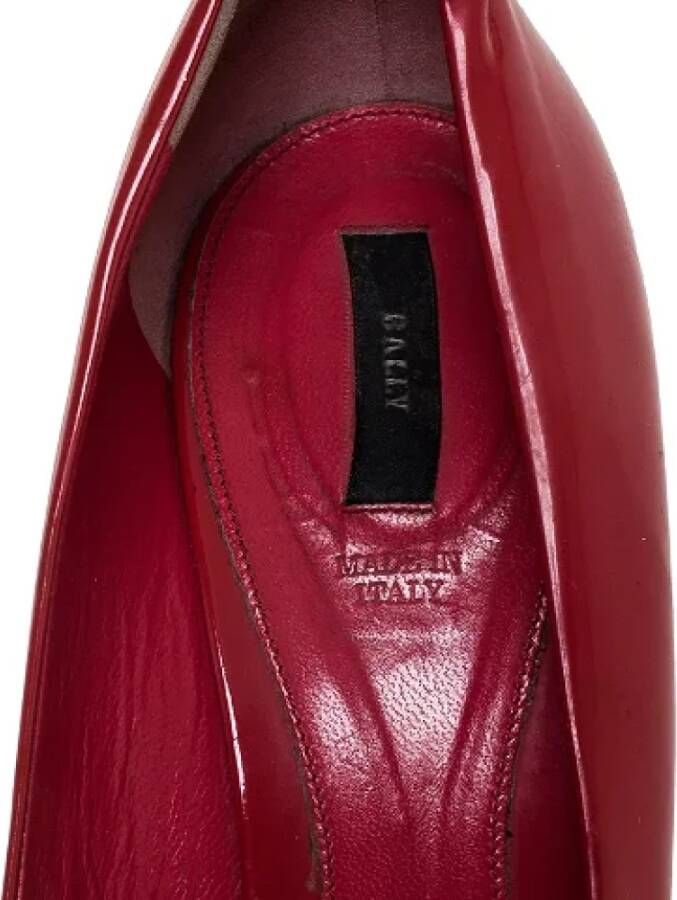 Bally Pre-owned Leather heels Red Dames