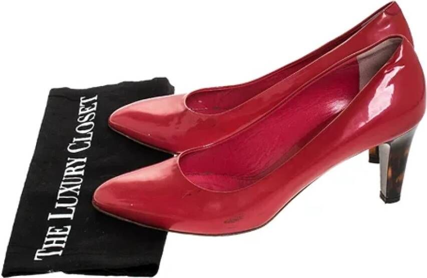 Bally Pre-owned Leather heels Red Dames