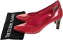 Bally Pre-owned Leather heels Red Dames - Thumbnail 7