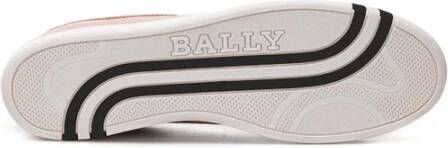 Bally Roze Leren Sneaker voor Vrouwen Pink Dames