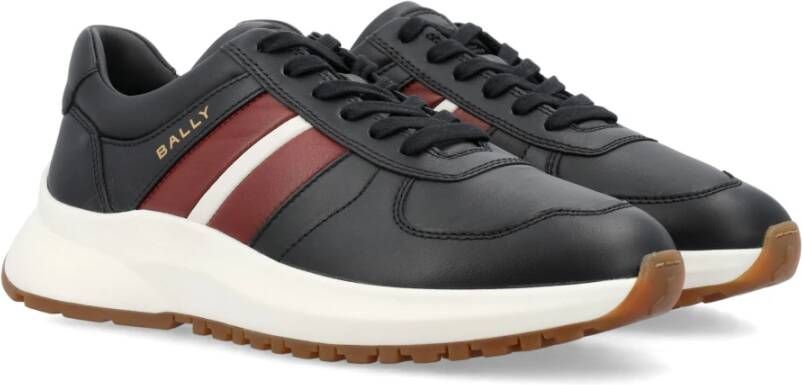 Bally Sneaker Stijl Leren Lage Schoenen Multicolor Heren