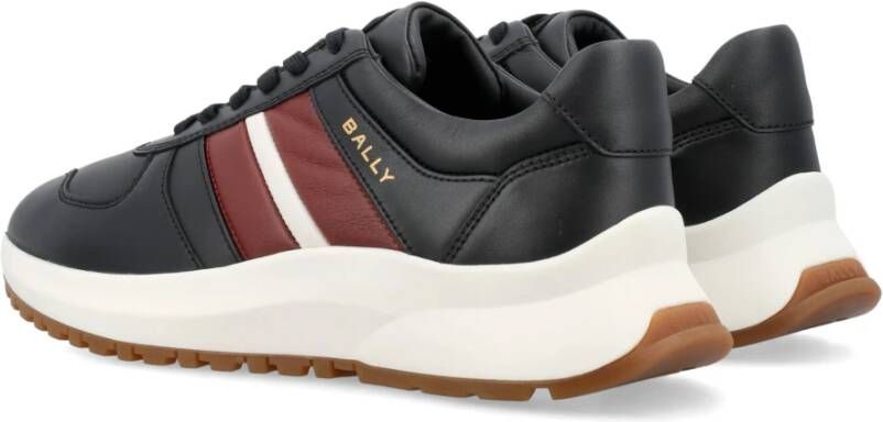 Bally Sneaker Stijl Leren Lage Schoenen Multicolor Heren