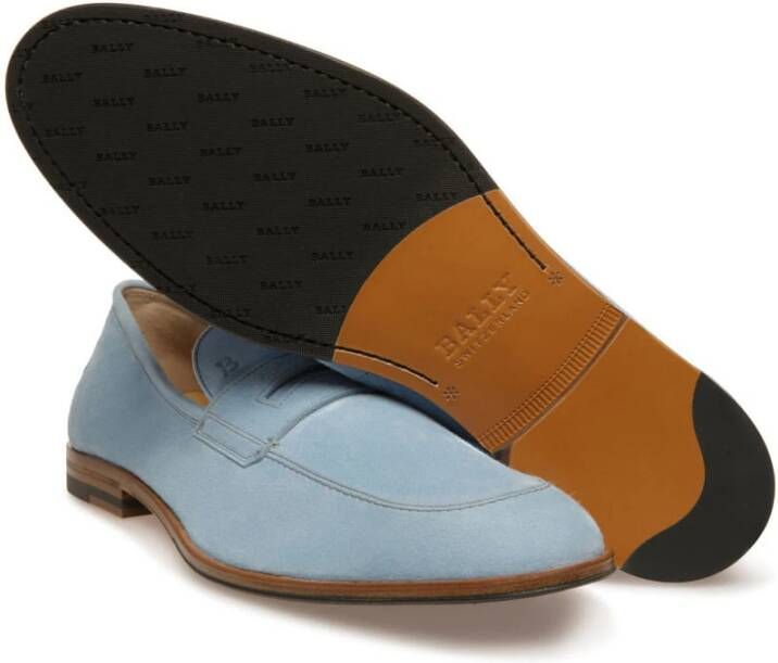 Bally Stijlvolle Loafers voor Mannen Blue Heren