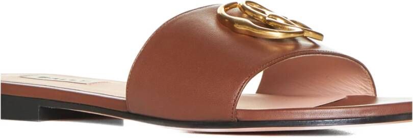 Bally Stijlvolle Sandalen met Ghis Details Brown Dames