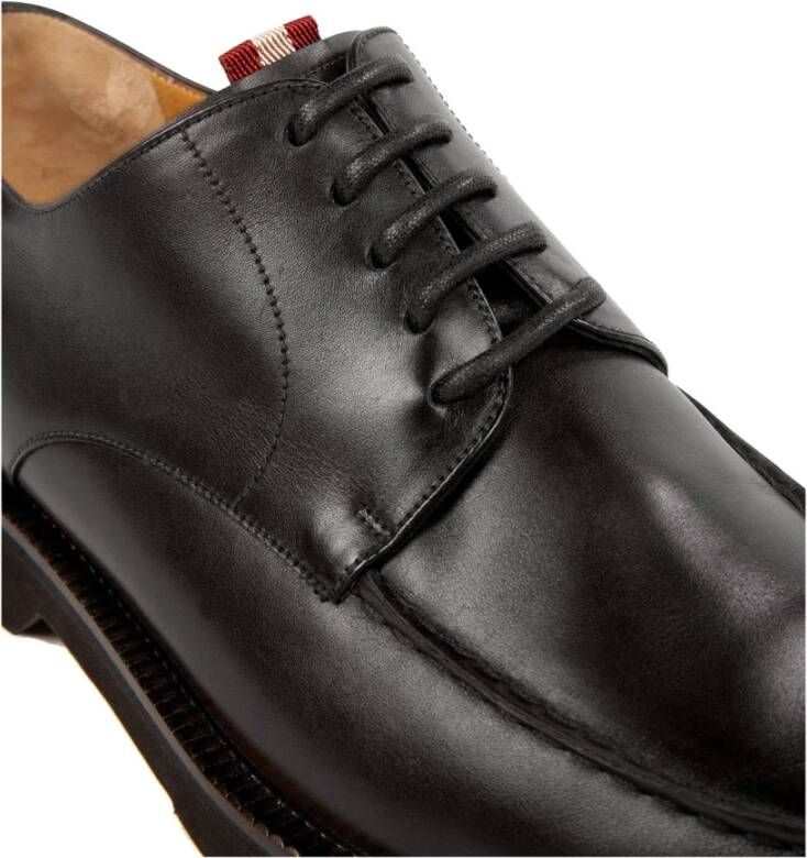 Bally Stijlvolle Veterschoenen Black Heren