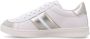 Bally Witte Leren Sneakers met Logodetails White Dames - Thumbnail 3