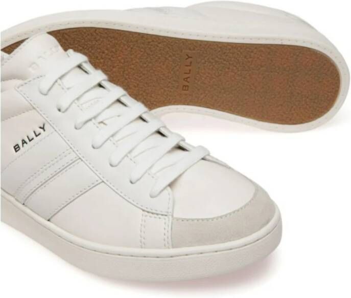 Bally Witte Sneakers Tyger White Heren