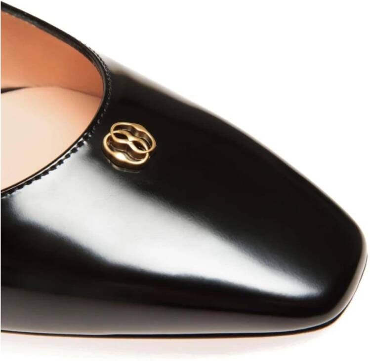 Bally Zwarte hak met embleem motief Black Dames