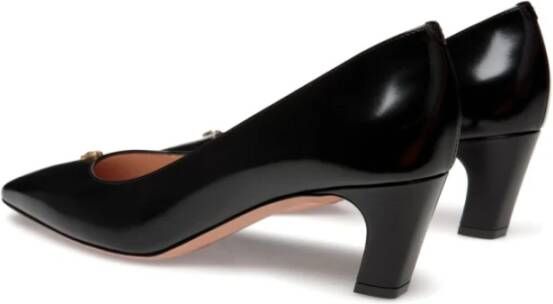 Bally Zwarte Hakken Schoenen Black Dames