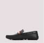 Bally Zwarte Leren Loafers Driver Stijl Black Heren - Thumbnail 2