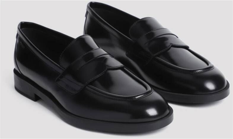 Bally Zwarte Loafer Schoenen Elegant Comfortabele Stijl Black Dames