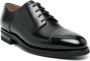 Bally Zwarte Panelled Veterschoenen van Leer Black Heren - Thumbnail 2