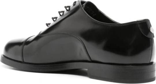 Bally Zwarte Platte Schoenen Elegant Stijl Black Heren