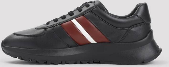 Bally Zwarte Sneakers Aw24 Stijl Black Heren