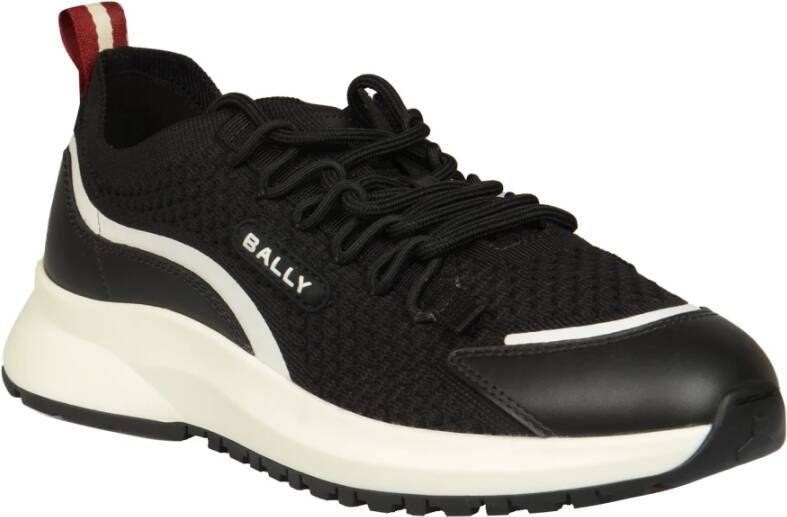 Bally Zwarte Sneakers Daryel-T Synthetische Stof Black Heren