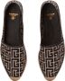 Balmain Alex canvas espadrilles met PB Labyrinth monogram Black Dames - Thumbnail 5