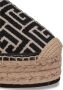 Balmain Alex canvas espadrilles met PB Labyrinth monogram Black Dames - Thumbnail 7