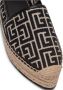 Balmain Alex canvas espadrilles met PB Labyrinth monogram Black Dames - Thumbnail 10