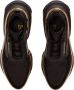 Balmain B-Bold leren sneaker Black Dames - Thumbnail 4