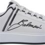 Balmain B-Court bedrukte kalfsleren sneakers White Heren - Thumbnail 8