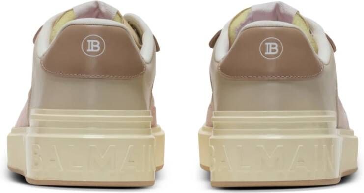 Balmain B-Court Flip trainers in kalfsleer Multicolor Dames