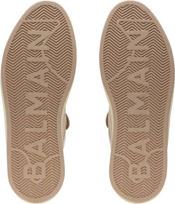 Balmain B-Court Flip trainers in kalfsleer Multicolor Dames