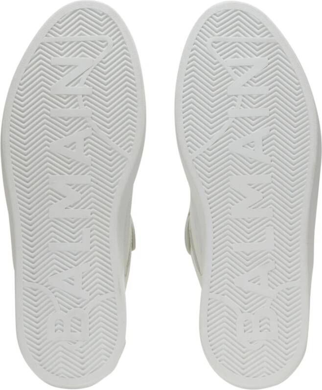 Balmain B-Court Flip trainers in kalfsleer White Dames