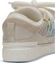 Balmain B-Court Puffy Skate sneakers van kalfsleer en suède Gray Heren - Thumbnail 16