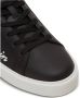 Balmain B-Court Signature kalfsleren trainers Black Heren - Thumbnail 7