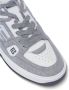 Balmain B-Court Skate trainers van fleece en kalfsleer Gray Heren - Thumbnail 7