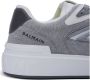 Balmain B-Court Skate trainers van fleece en kalfsleer Gray Heren - Thumbnail 8