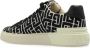 Balmain B-Court trainers met jacquard monogram Black Dames - Thumbnail 5