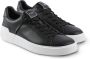 Balmain B-Court trainers in kalfsleer Black Dames - Thumbnail 2