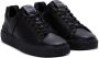 Balmain B-Court trainers in kalfsleer Black Heren - Thumbnail 3