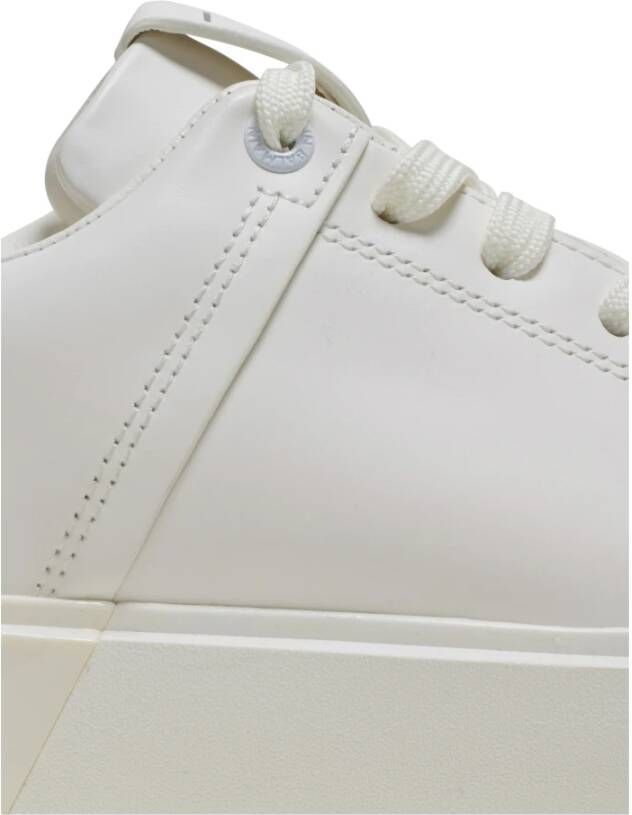 Balmain B-Court trainers in kalfsleer White Heren