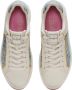 Balmain B-Court trainers in leer en denim White Dames - Thumbnail 11