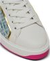 Balmain B-Court trainers in leer en denim White Dames - Thumbnail 13