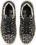 Balmain B-Court trainers met jacquard monogram Black Dames - Thumbnail 11