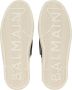 Balmain B-Court trainers met jacquard monogram Black Dames - Thumbnail 14