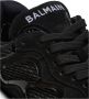 Balmain B-Court trainers met jacquard monogram Black Dames - Thumbnail 8