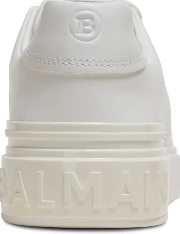 Balmain B-Court trainers van kalfsleer White Dames