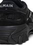 Balmain B-East sneakers van leer suède en mesh Black Heren - Thumbnail 13