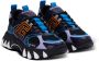 Balmain B-East trainers in kalfsleer en mesh Multicolor Heren - Thumbnail 3