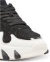 Balmain B-East trainers in leer suède en mesh Black Dames - Thumbnail 11