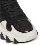 Balmain B-East trainers in leer suède en mesh Black Heren - Thumbnail 6