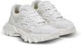 Balmain B-East trainers in leer suède en mesh White Heren - Thumbnail 2